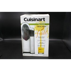 Cuisinart 1 Liter Citrus Juicer Silver Electric CCJ-500‎ Lemon Juice Maker 300W